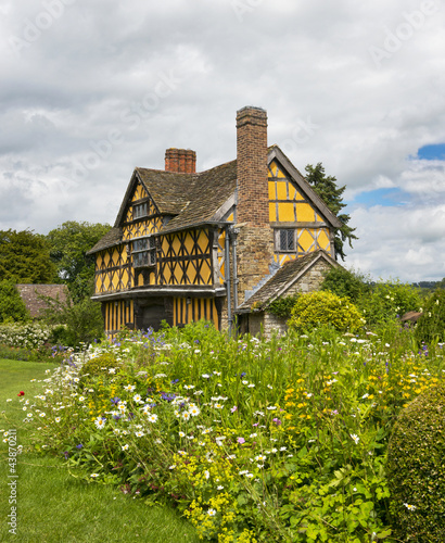 Gatehouse at Stokesay Castle, Shropshire, England photo