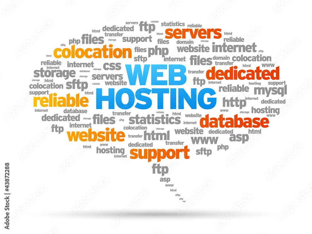Fototapeta premium Web Hosting