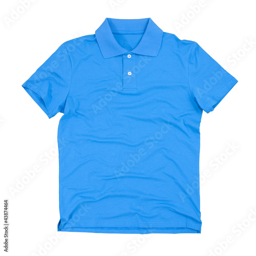 Polo shirt isolated on white. Clipping paths included. © Khvost
