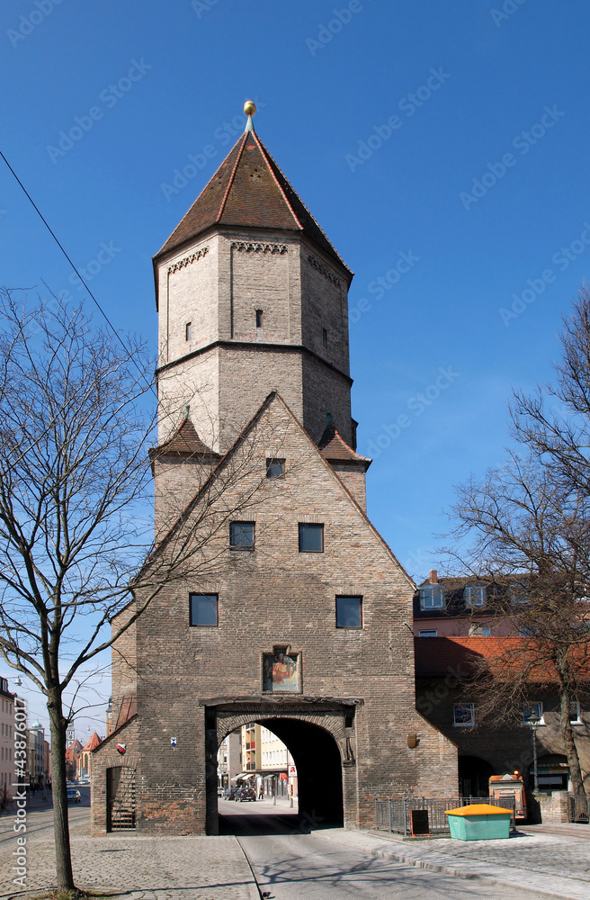 Naklejka premium Augsburger Stadttor