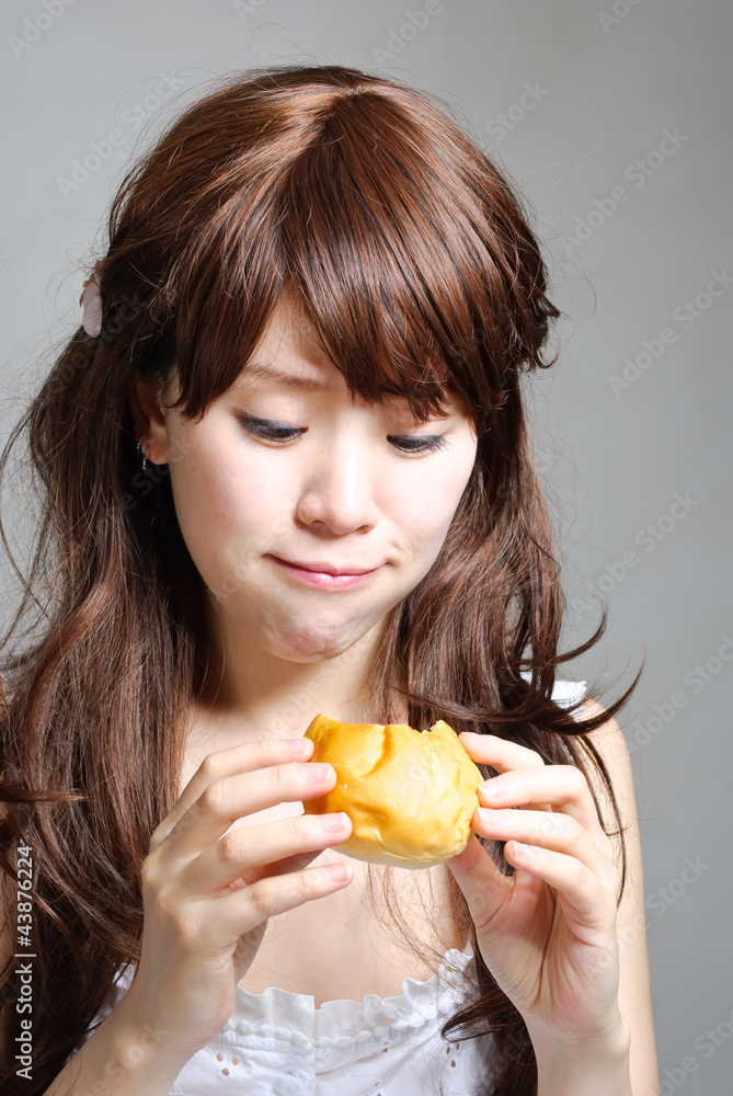 hungry beautiful girl eats a tasty hamburger hungry beautiful girl eats a tasty hamburger