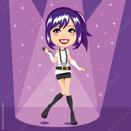 Fashion Teen Singer