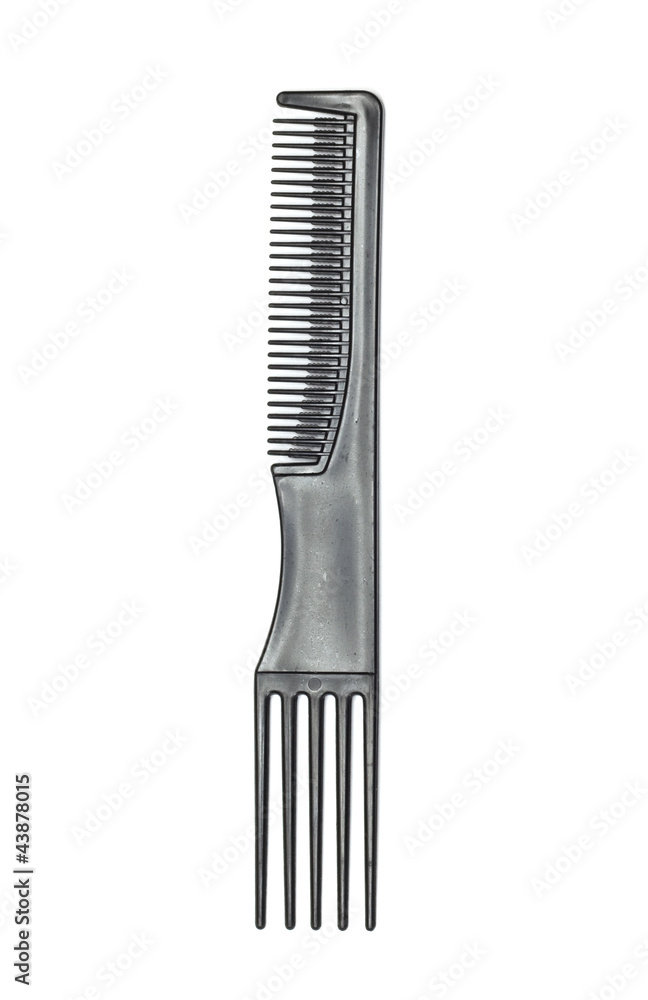 comb isolated on white close up look comb isolated on white close up look
