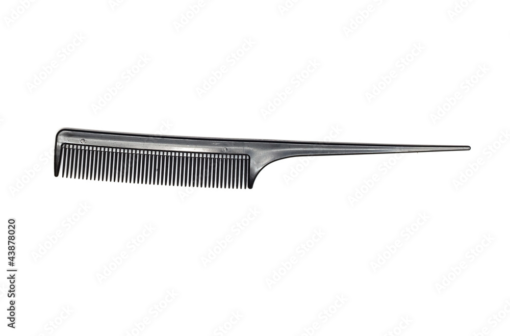 comb isolated on white close up look comb isolated on white close up look