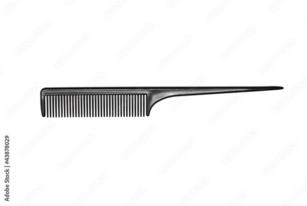 comb isolated on white close up look comb isolated on white close up look