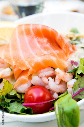 Fresh seafood salad