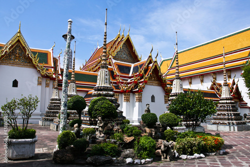 Wat Pho, Buddhist temple, Bangkok, Thailand.