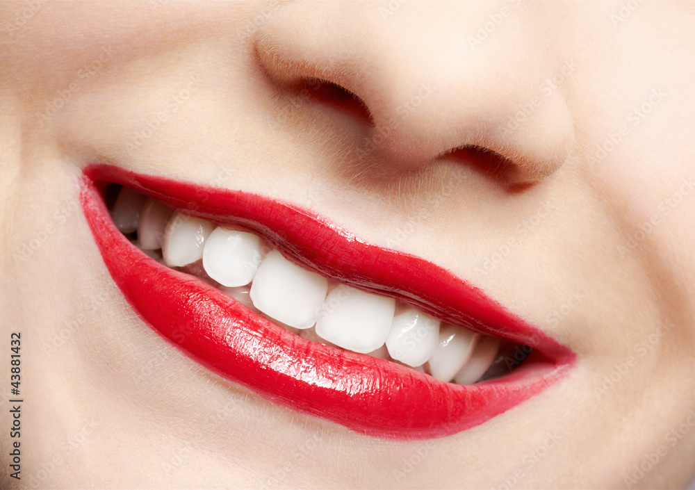 Obraz premium lips zone makeup