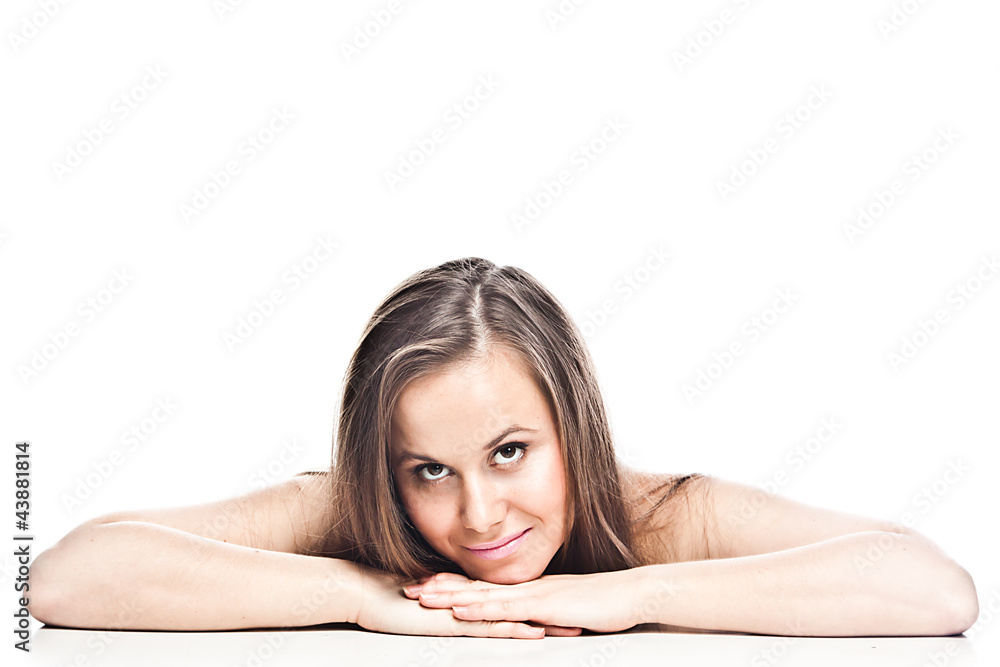 Fototapeta premium Image of a young and beautiful woman
