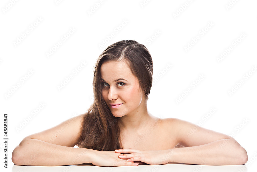 Obraz premium Image of a young and beautiful woman