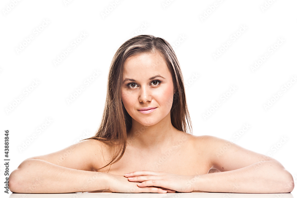 Obraz premium Image of a young and beautiful woman