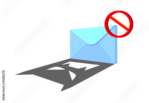 icon spam mail