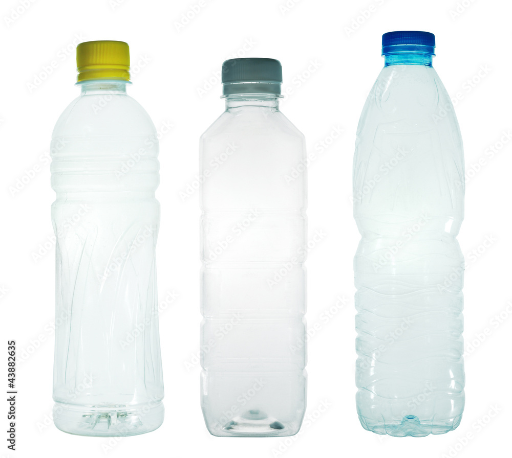 Naklejka premium Plastic bottles