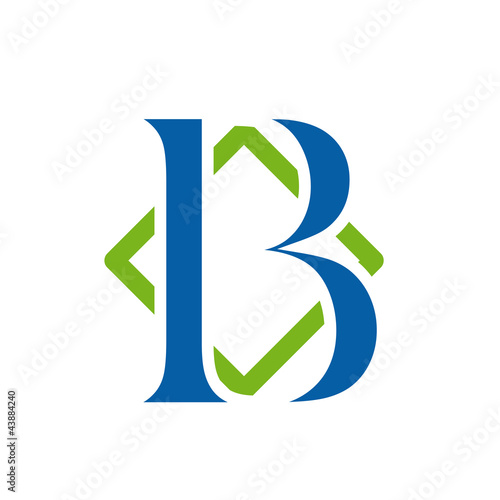 Logo initial letter B # Vector