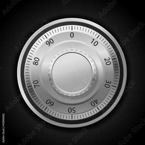 Combination lock wheel