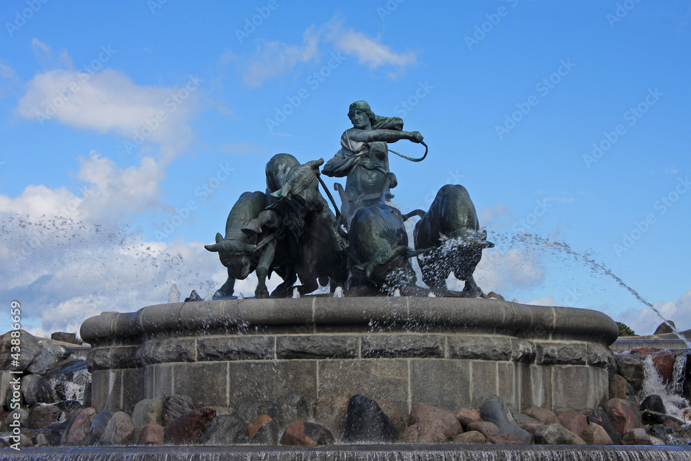 Gefion fountain, Copenhagen Gefion fountain, Copenhagen