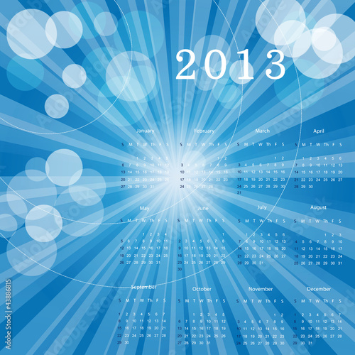 Calendar 2013