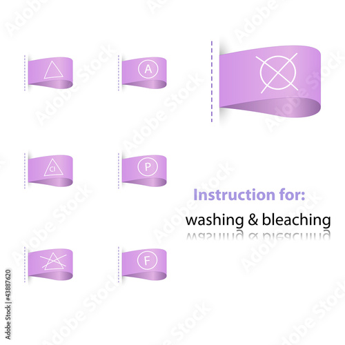 Labels for bleaching