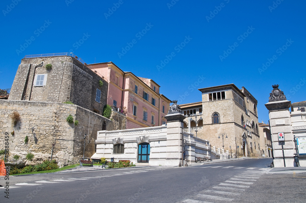 Barrier of St. Giusto. Tarquinia. Lazio. Italy.