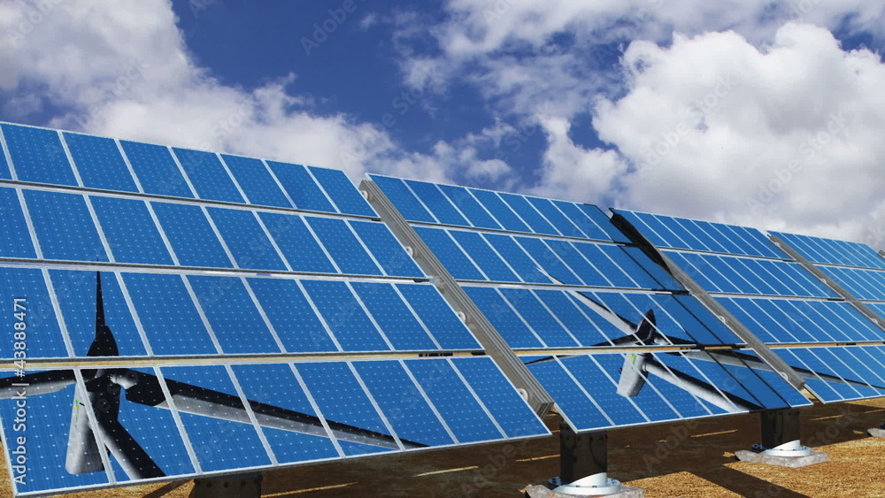 Solar Panels and Wind Turbines 02 Solar Panels and Wind Turbines 02