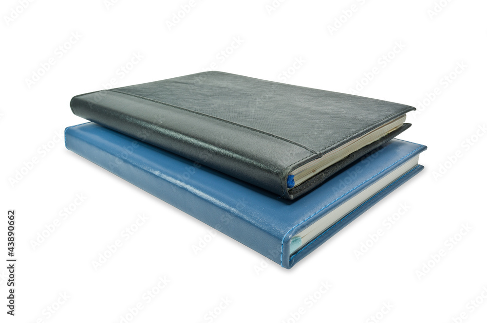 Notebook black and blue Notebook black and blue