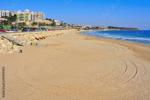Miracle Beach in Tarragona, Spain © nito