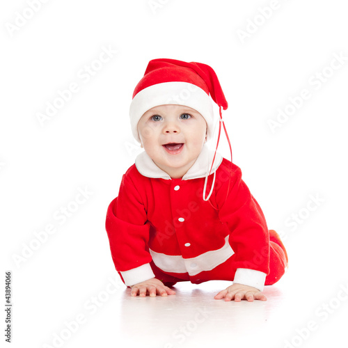 Christmas happy baby is cra...