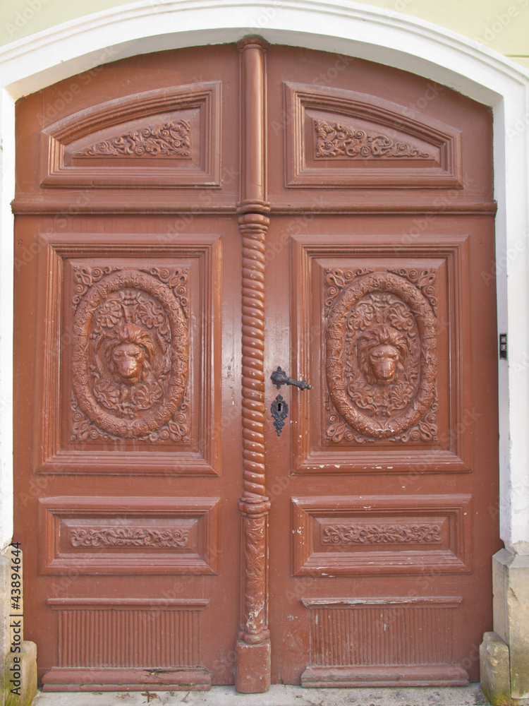 Old front door Old front door