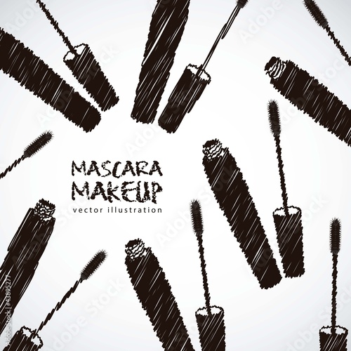 mascara illustration