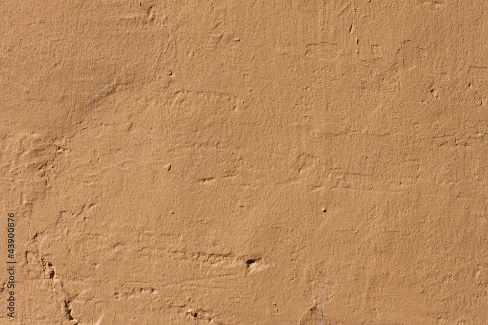 Simple yellowed plaster cement wall background Simple yellowed plaster cement wall background