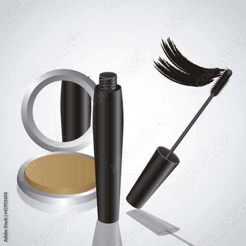 Illustration of makeup