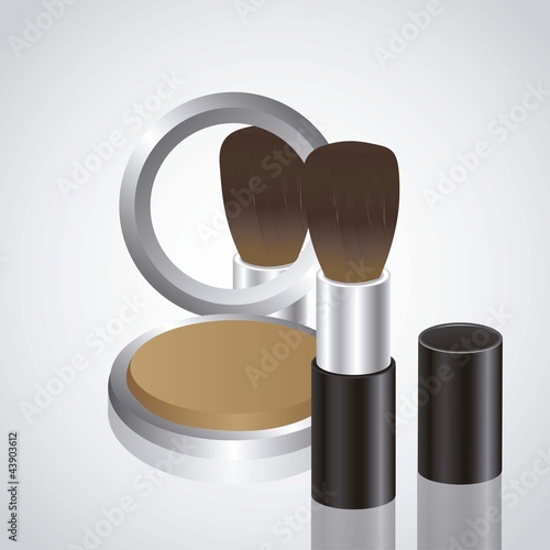 Illustration of makeup