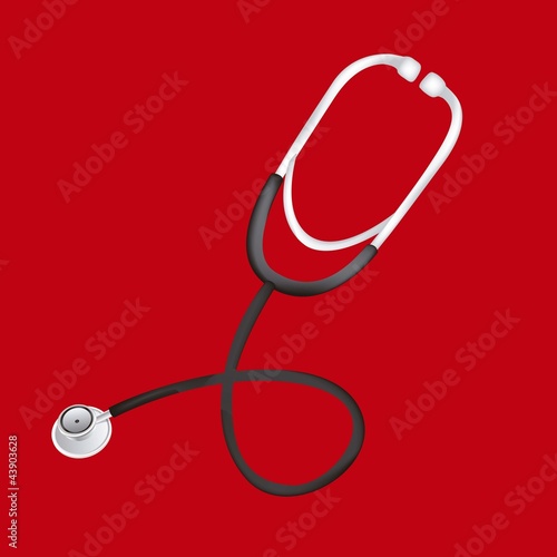 Illustration of stethoscope