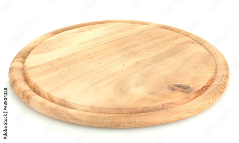 cutting board isolated on white. cutting board isolated on white.