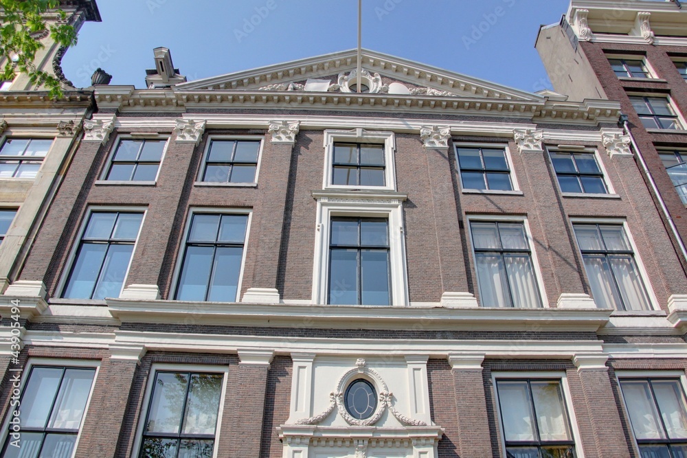 Obraz premium maison d'amsterdam