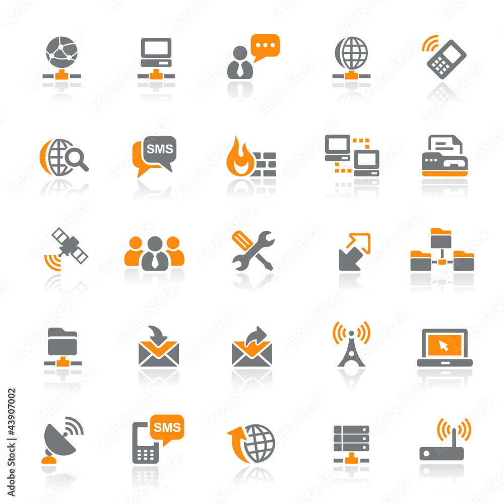 25 Web Icons - Network/Communication 25 Web Icons - Network/Communication