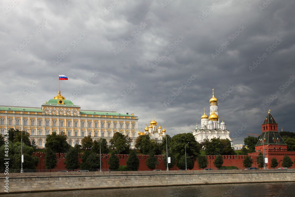 Naklejka premium Moscow Kremlin