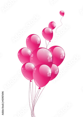 Pink balloon