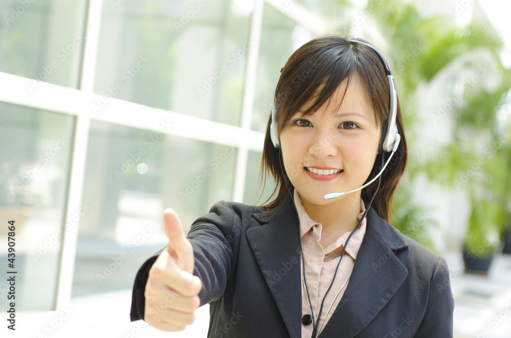 Thumb up Customer Representative Thumb up Customer Representative