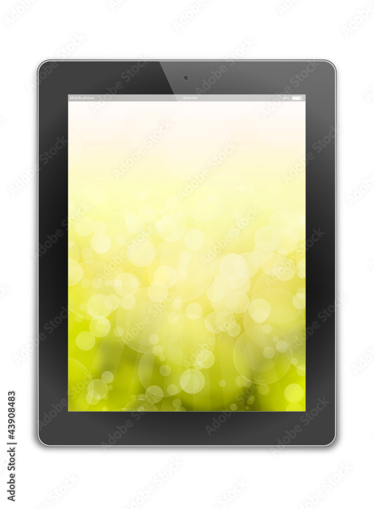 tablet pc, isolated on background white tablet pc, isolated on background white