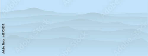 Mountains air scenery background vector