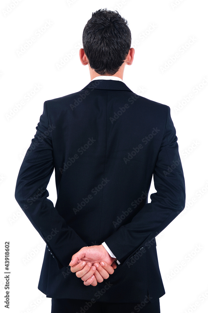 Isolated business man Isolated business man
