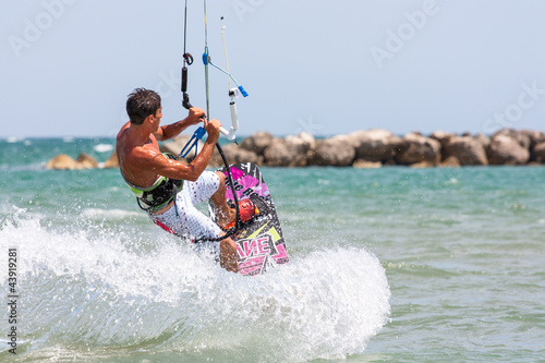 Kite surf jump