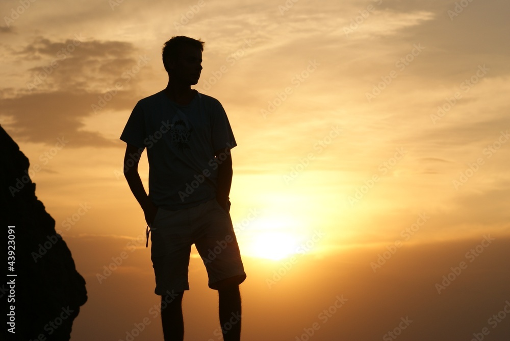 Alone man Alone man