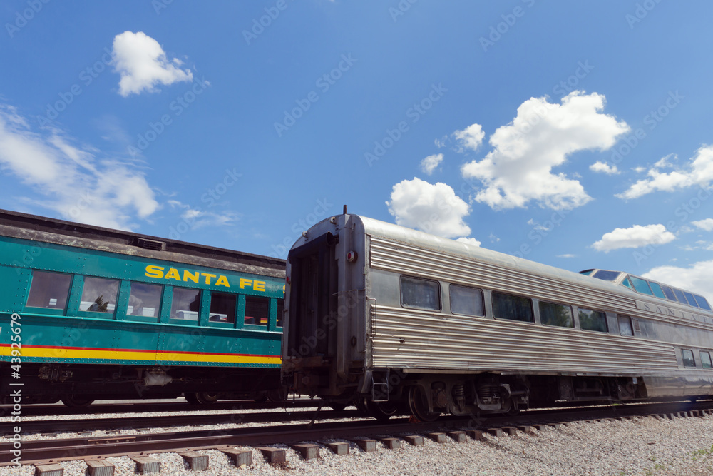 Obraz premium Train at Santa Fe Station
