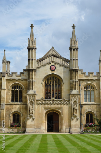 Frontage of corpus christie cambridge