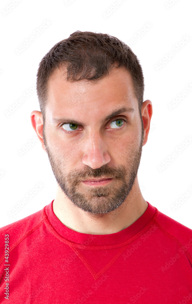 man facial expression man facial expression