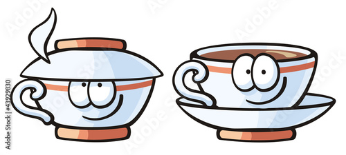 cute foods - cup of tea