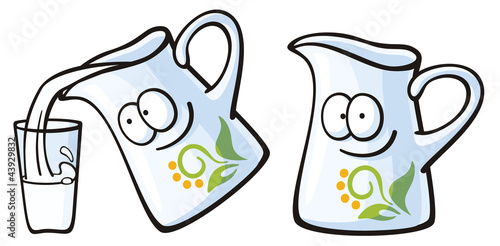 cute foods - milk