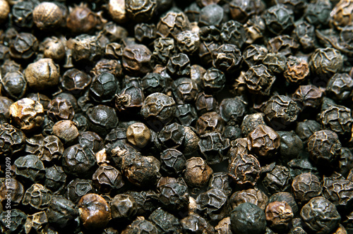 Fototapeta Naklejka Na Ścianę i Meble -  Closeup background of pepper seeds
